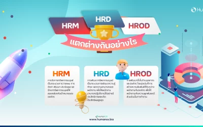 จะเข้าวงการ HR ต้องรู้! HRM, HRD และ HROD แตกต่างกันอย่างไร?